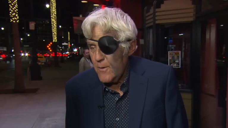 Jay Leno Injured, Covered in Eyepatch & Bruises: WTF Happened?