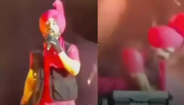 Diljit Dosanjh Falls On Stage During His Ahmedabad Concert, Pauses The Show: ‘Bhai Yahan Pe Fire..’