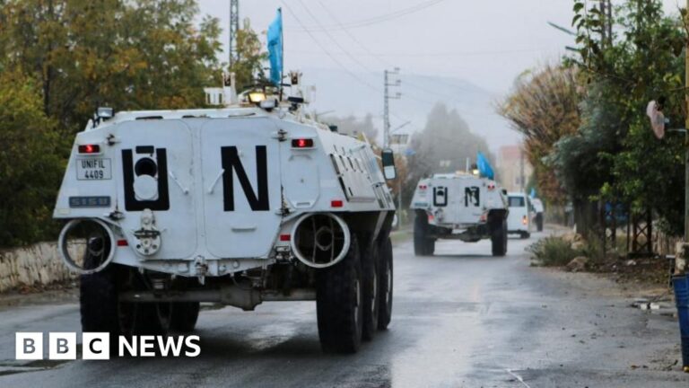 Four UN peacekeepers injured by rocket fire in Lebanon