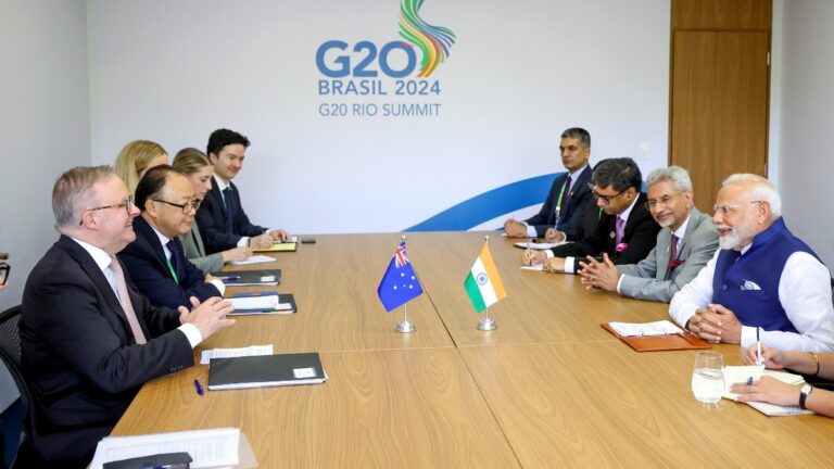 India-Australia Renewable Energy Partnership launched on G20 summit sidelines in Rio de Janeiro