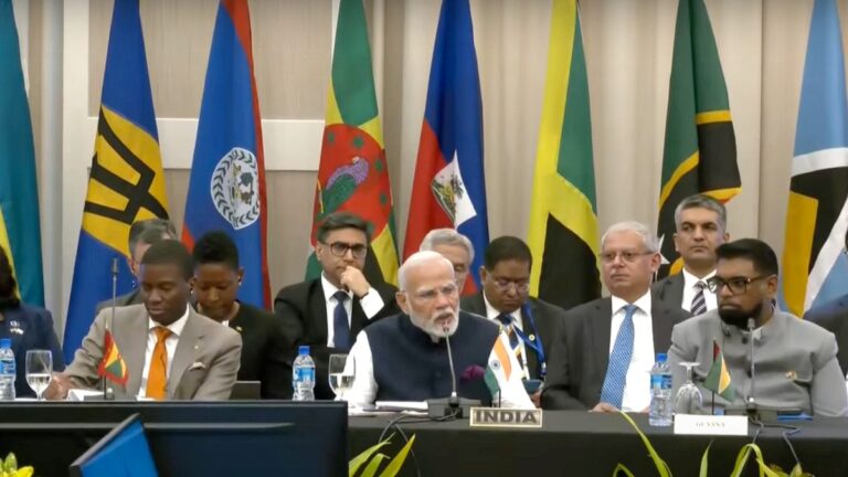 Prime Minister Narendra Modi proposes 7 ‘key pillars’ to strengthen India’s ties with CARICOM nations